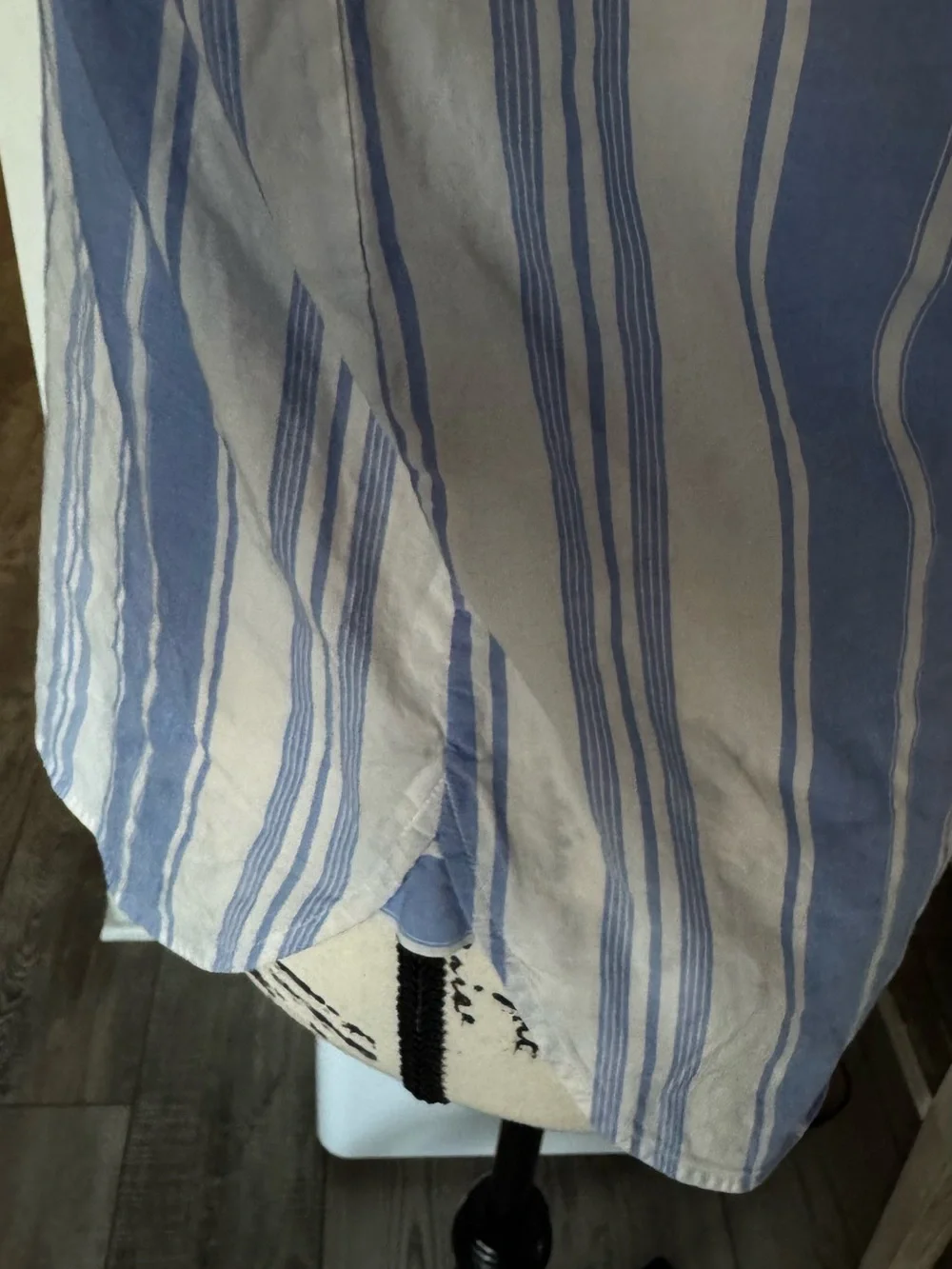 J. Crew Blue and White Striped - Picture 7 of 10